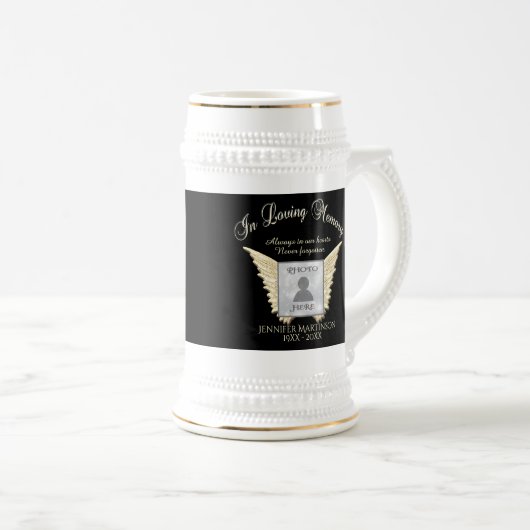 Foto-Memorial Bierglas (VorderseiteRechts)