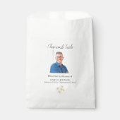Foto Memorial Chamomile Seed Beerdigung Geschenktütchen (Vorderseite)