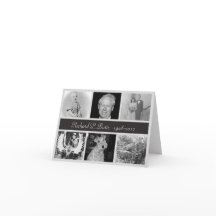 Foto Memorial Dankeschön Karten