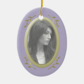 Foto-Memorial / Erinnerung Keramik Ornament (Vorne)