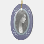 Foto-Memorial / Erinnerung Keramikornament (Links)