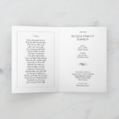 Foto Memorial Foldover Cards | Patriotisches Milit Karte (Innenseite)