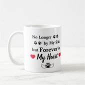 Foto Memorial Heart Frame Keepake Kaffee Tasse (Links)
