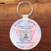 Foto Memorial in Love Memory Schlüsselanhänger (Vorderseite)