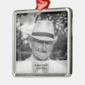 Foto Memorial Keepake Ornament Aus Metall (Links)