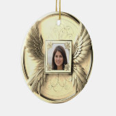 Foto-Memorial Keramik Ornament (Rechts)