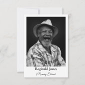 Foto Memorial Orthodox Christlich Dankeskarte (Vorderseite)