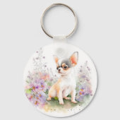 Foto Memorial Pet Loss Keepake Schlüsselanhänger (Vorderseite)