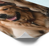 Foto-Memorial Pet Loss Zitat Personalisiert Poster (Ecke)