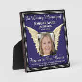 Foto Memorial Plaque Fotoplatte (Vorderseite)