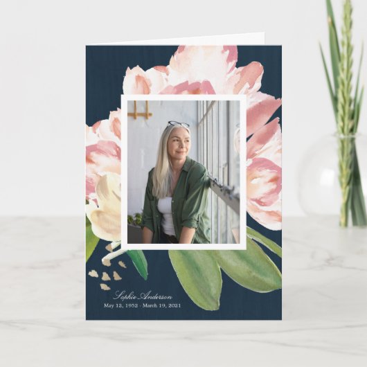 Foto-Memorial-Programm für Aquarellfarben Programm (Vorderseite)