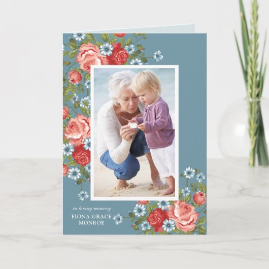 Foto-Memorial-Programm für Vintage Rose Programm (Vorderseite)