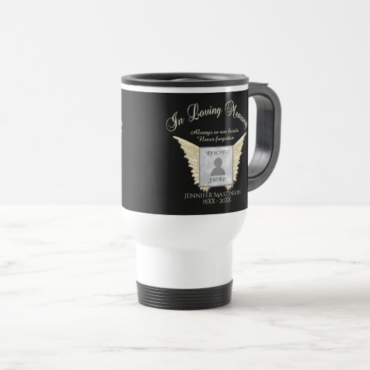 Foto-Memorial Reisebecher (VorderseiteRechts)