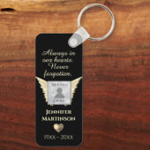 Foto Memorial Schlüsselanhänger (Rückseite)