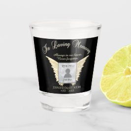 Foto-Memorial Schnapsglas