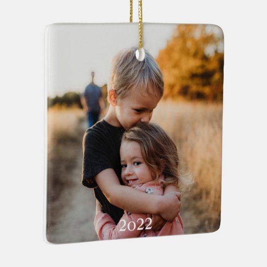 Foto-Memory-Keepake Keramikornament (Rechts)