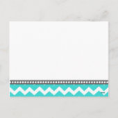 Foto Merry & Bright Postcard Bunte Weihnachten (Rückseite)