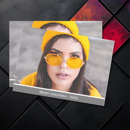 Foto Merry Christmas Custom Magnetic Card hinzufüg Magneteinladung