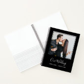 Foto Message Wedding Guest Book Notizblock (Innenseite)