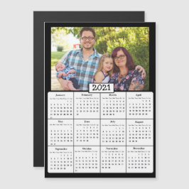 Foto Mini 2021 Kalender Magneteinladung