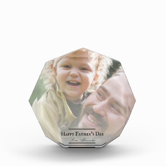 Foto Minimalistisch Vatertag (Vorderseite)