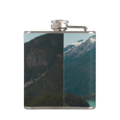 Foto Minimalistisch Vatertag | weiß Flachmann (Rückseite)