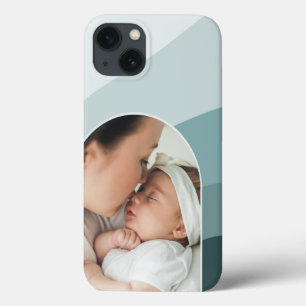 Foto "Mint & Spruce Boho Color Flow Arch" Case-Mate iPhone Hülle