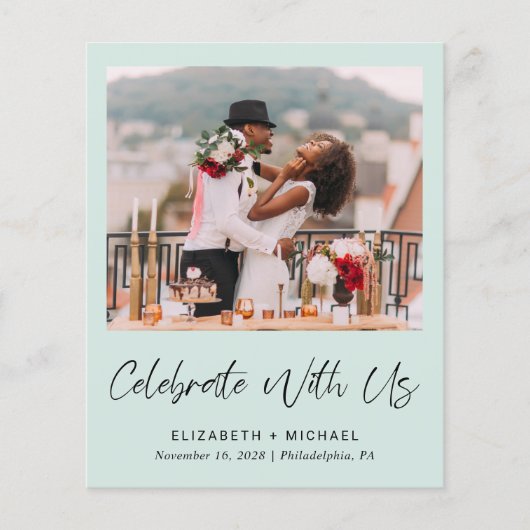 Foto Minze Hochzeitsempfang (Vorderseite)