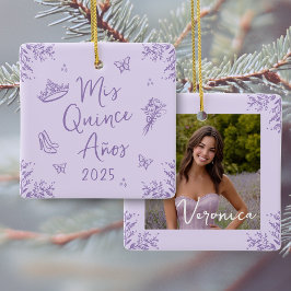 Foto "Mis Quince Años" Keramikornament