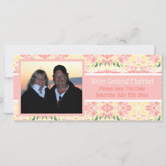 Foto mit Aquarell (Rückseite)