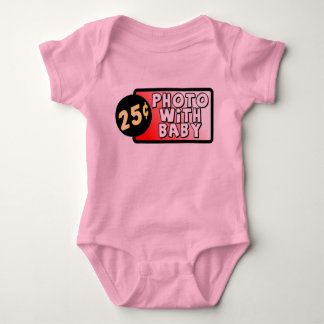 Foto mit Baby Funny Romper Infant Humor Baby Strampler