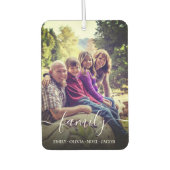 Foto mit benutzerdefiniertem, hellen Filter Autolufterfrischer (Vorderseite)