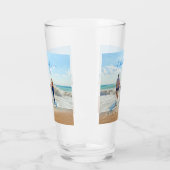 Foto mit benutzerdefiniertem Text Glas (Links)