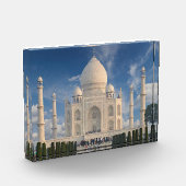 Foto mit Bild von Taj Mahal (Links)