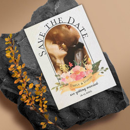 Foto mit dem Blumenbogen für Wasserfarben speicher Magnetkarte