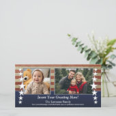 Foto mit dem Thema Flag Patriotic Military Ankündigung (Stehend Vorderseite)