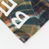 Foto mit der besten Mama Fleecedecke (Ecke)