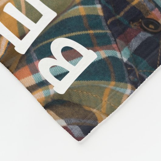 Foto mit der besten Mama Fleecedecke (Ecke)