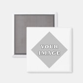 Foto mit Diagonal Magnet (Vorderseite/Rückseite)