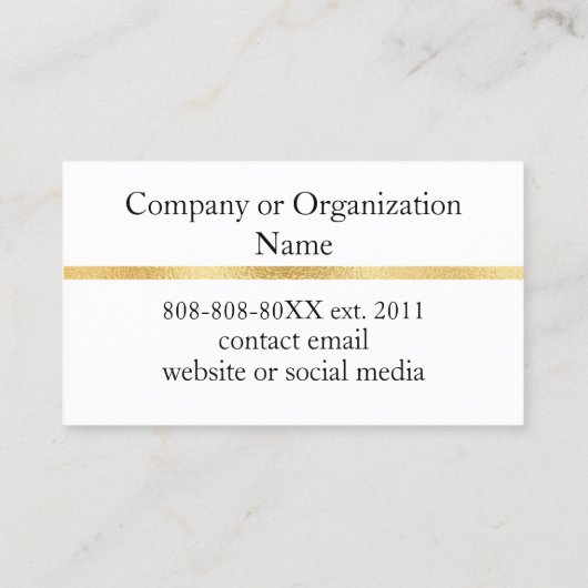 Foto mit elegantem Script und Gold auf Navy Blue Visitenkarte (Rückseite)