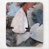 Foto mit farbigen Pfeilspitzen Mousepad (Vorne)