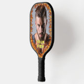 Foto mit Feuerlöschlampe Pickleball Schläger (Links)