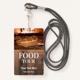 Foto mit Food Tour und Logo Ausweis