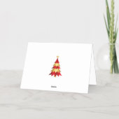 Foto mit Gold Frohe Weihnachten Eigene Unterschrif (Rückseite)