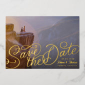 Foto mit Handschrift Folieneinladung (Vorderseite)