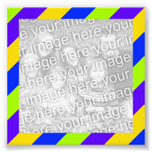 Foto mit hellen Streifen