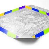 Foto mit hellen Streifen (Ecke)