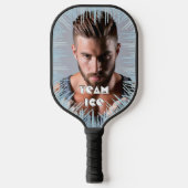 Foto mit Icicles Pickleball Paddle (Vorderseite)