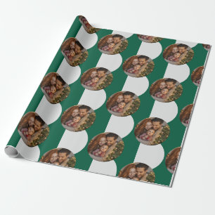 Foto mit individuellem Text zu Weihnachten hochlad Geschenkpapier