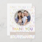 Foto mit individueller Kartenauswahl | Von uns all Dankeskarte (Vorne/Hinten)